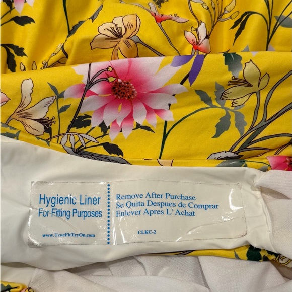 NWT! Lucky Brand Cruisin Coronado One Piece Halter Swimsuit in Yellow Floral. 2X - Picture 10 of 13